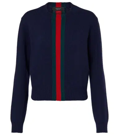 Gucci Web Stripe wool sweater | Thumbnail 1 Gucci Web Stripe wool sweater | Thumbnail 1