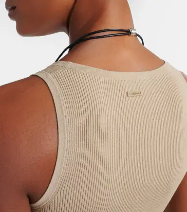 Max Mara Ribbed-knit tank top | Thumbnail 3