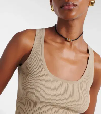 Max Mara Ribbed-knit tank top | Thumbnail 4