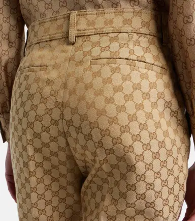 Gucci GG Canvas flared pants | Thumbnail 4