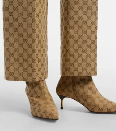 Gucci GG Canvas flared pants | Thumbnail 6