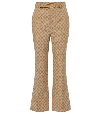 Gucci GG Canvas flared pants | Thumbnail 1