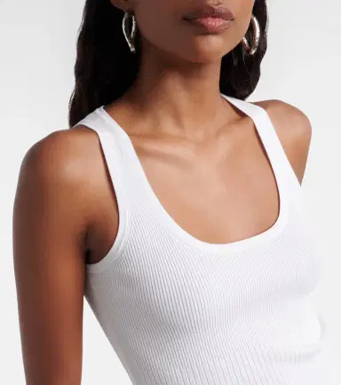 Max Mara Ribbed-knit tank top | Thumbnail 2