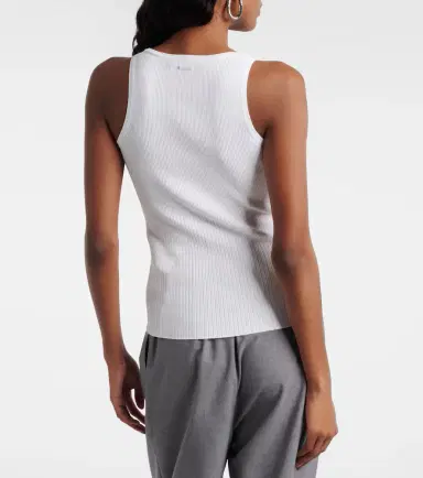 Max Mara Ribbed-knit tank top | Thumbnail 3
