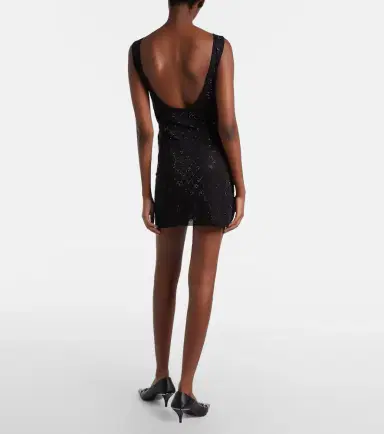 Gucci GG embellished minidress | Thumbnail 3