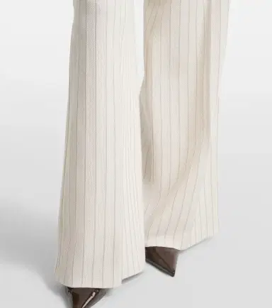 Max Mara Osso striped cotton wide-leg pants | Thumbnail 5 Max Mara Osso striped cotton wide-leg pants | Thumbnail 5