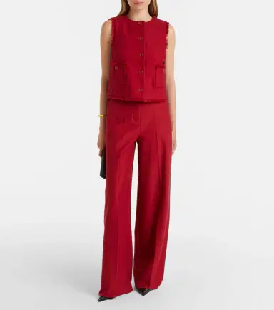 Max Mara Rito cotton wide-leg pants | Thumbnail 2