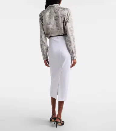 Max Mara Piuma jersey pencil skirt | Thumbnail 3