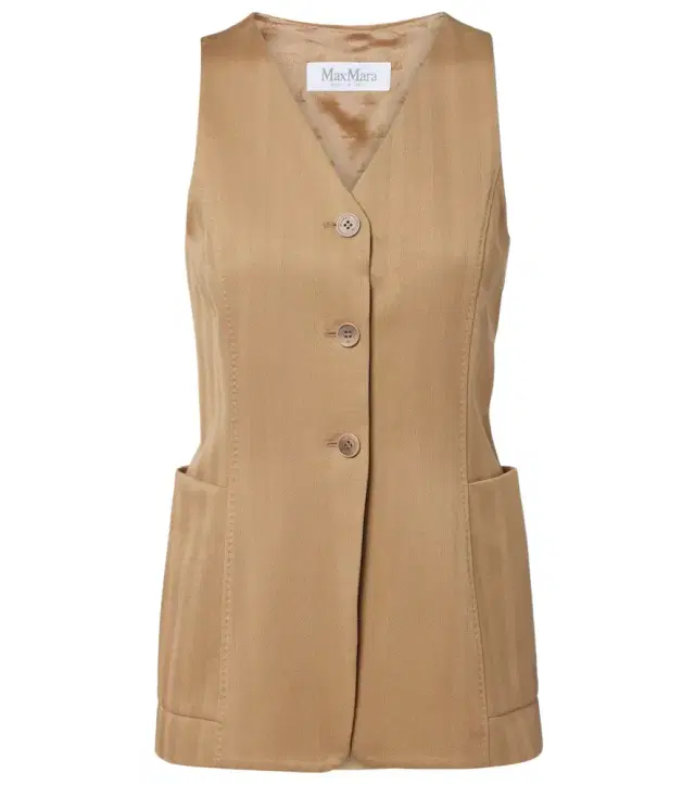 Max Mara Falla cotton vest