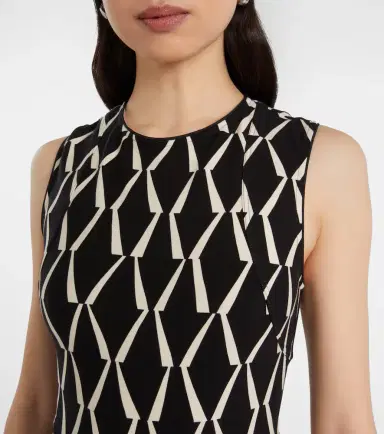 Max Mara Lampara cotton-blend midi dress | Thumbnail 2