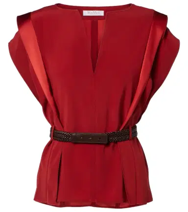 Max Mara Belted top | Thumbnail 1 Max Mara Belted top | Thumbnail 1