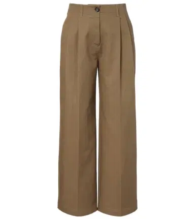 Toteme Pleated cotton wide-leg pants | Thumbnail 1