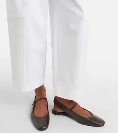 Max Mara Lepre cotton wide-leg pants | Thumbnail 4 Max Mara Lepre cotton wide-leg pants | Thumbnail 4