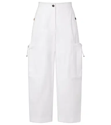 Max Mara Lepre cotton wide-leg pants | Thumbnail 1 Max Mara Lepre cotton wide-leg pants | Thumbnail 1
