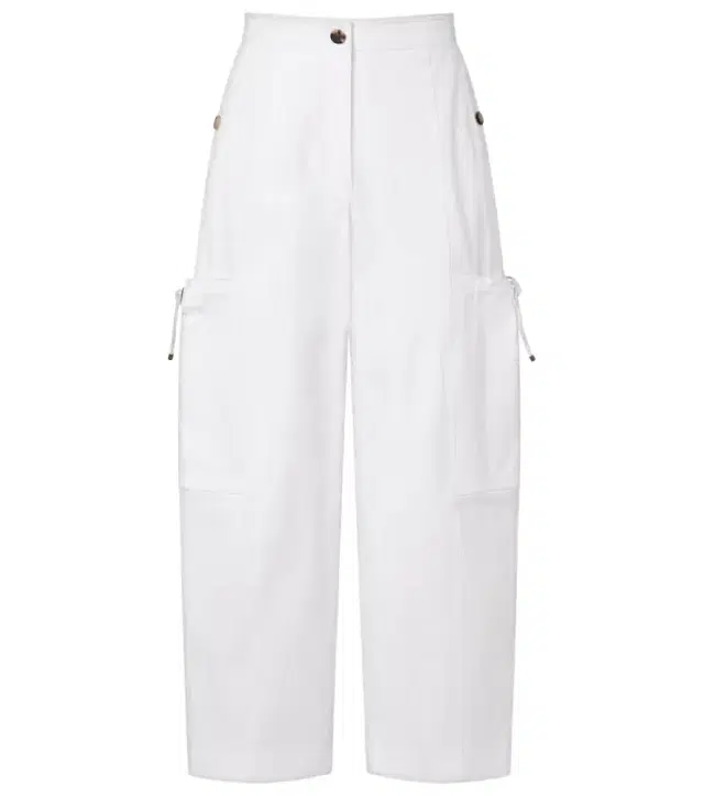 Max Mara Lepre cotton wide-leg pants