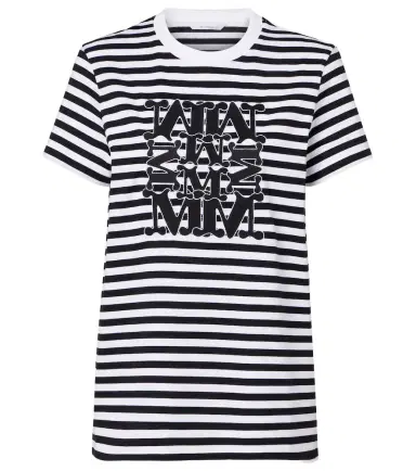 Max Mara Ruta embroidered cotton T-shirt | Thumbnail 1 Max Mara Ruta embroidered cotton T-shirt | Thumbnail 1