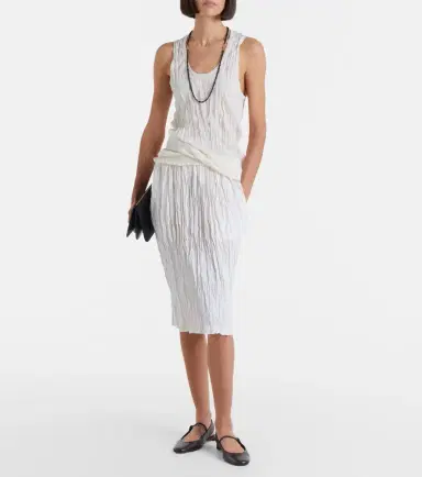 Toteme Linen pencil skirt | Thumbnail 4