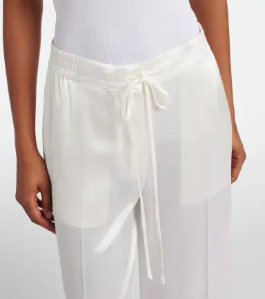 Toteme Cropped satin wide-leg pants | Thumbnail 3
