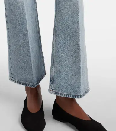TOTEME Kick cropped flared jeans | Thumbnail 2
