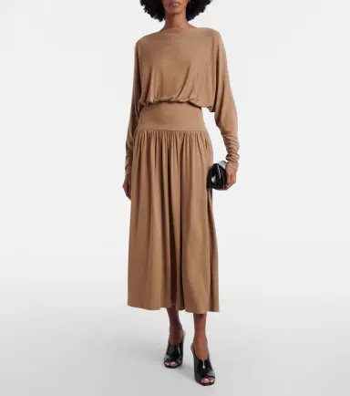 Toteme Jersey midi dress | Thumbnail 3