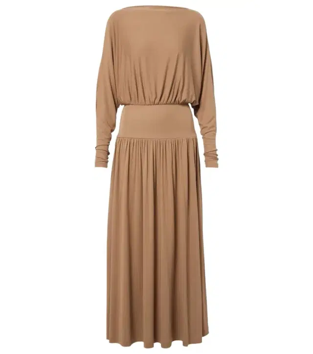 Jersey midi dress