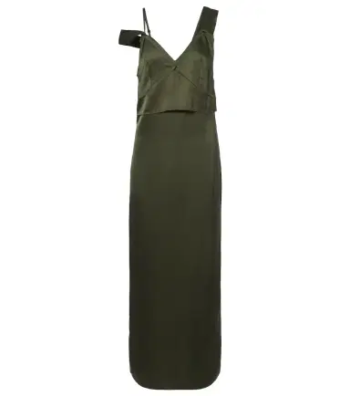 TOTEME Deconstructed satin slip dress | Thumbnail 1