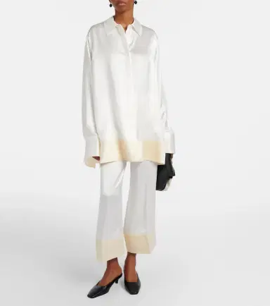 Toteme Satin shirt | Thumbnail 6 Toteme Satin shirt | Thumbnail 6