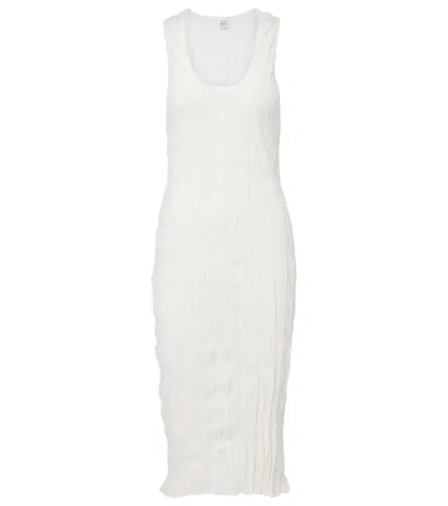 Pleated midi dress