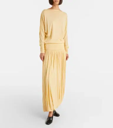Toteme Draped jersey top | Thumbnail 3