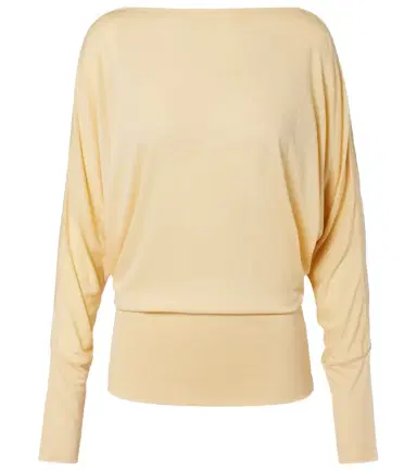 Toteme Draped jersey top | Thumbnail 1