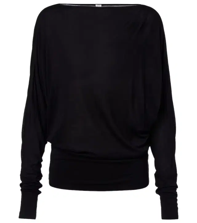 Toteme Draped jersey top