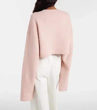 Toteme Cropped wool-blend cardigan | Thumbnail 3