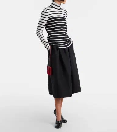 TOTEME Striped wool-blend turtleneck sweater | Thumbnail 2 TOTEME Striped wool-blend turtleneck sweater | Thumbnail 2