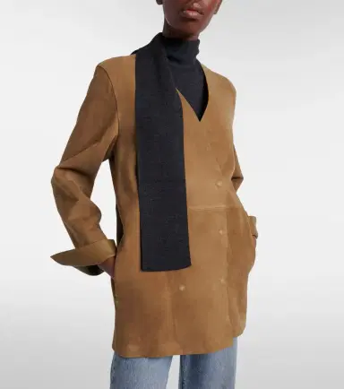 TOTEME Suede blazer | Thumbnail 5