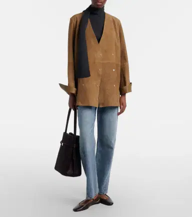 TOTEME Suede blazer | Thumbnail 6