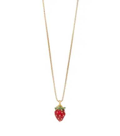 Saint Laurent Strawberry pendant necklace | Thumbnail 1