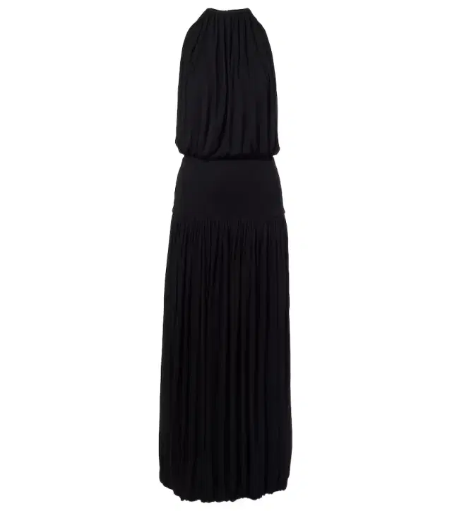Toteme Gathered jersey midi dress