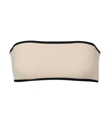 TOTEME Stripe Edge strapless bikini top | Thumbnail 1