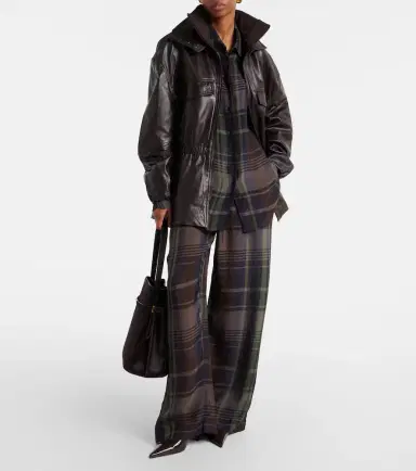 The Frankie Shop Peri sheer plaid shirt | Thumbnail 2 The Frankie Shop Peri sheer plaid shirt | Thumbnail 2