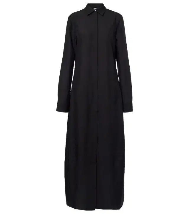 Toteme Silk-blend shirt dress
