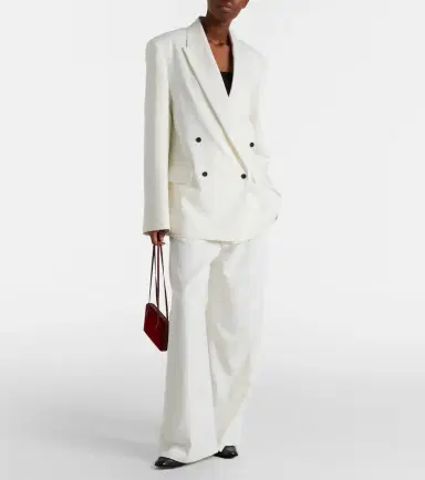 The Frankie Shop Newark double-breasted blazer | Thumbnail 2 The Frankie Shop Newark double-breasted blazer | Thumbnail 2