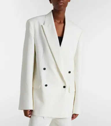 The Frankie Shop Newark double-breasted blazer | Thumbnail 5 The Frankie Shop Newark double-breasted blazer | Thumbnail 5