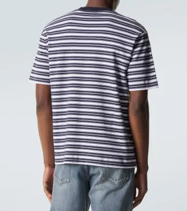 Sunspel Striped cotton jersey T-shirt | Thumbnail 5