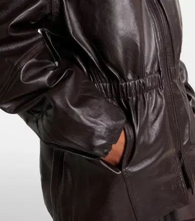 The Frankie Shop Carnaby leather jacket | Thumbnail 6 The Frankie Shop Carnaby leather jacket | Thumbnail 6