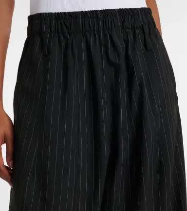 The Frankie Shop Oakdale pinstripe wide-leg pants | Thumbnail 4 The Frankie Shop Oakdale pinstripe wide-leg pants | Thumbnail 4
