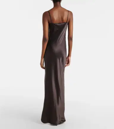 Nili Lotan Cami silk charmeuse slip dress | Thumbnail 4