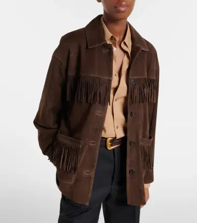 Nili Lotan Foudre fringed suede jacket | Thumbnail 4 Nili Lotan Foudre fringed suede jacket | Thumbnail 4
