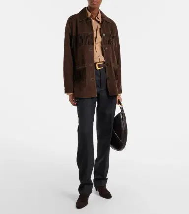 Nili Lotan Foudre fringed suede jacket | Thumbnail 6 Nili Lotan Foudre fringed suede jacket | Thumbnail 6