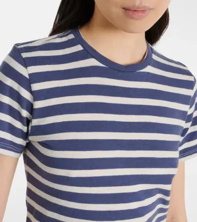 Nili Lotan Lana striped cotton jersey T-shirt | Thumbnail 4