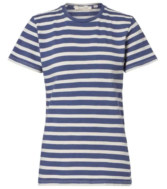 Lana striped cotton jersey T-shirt